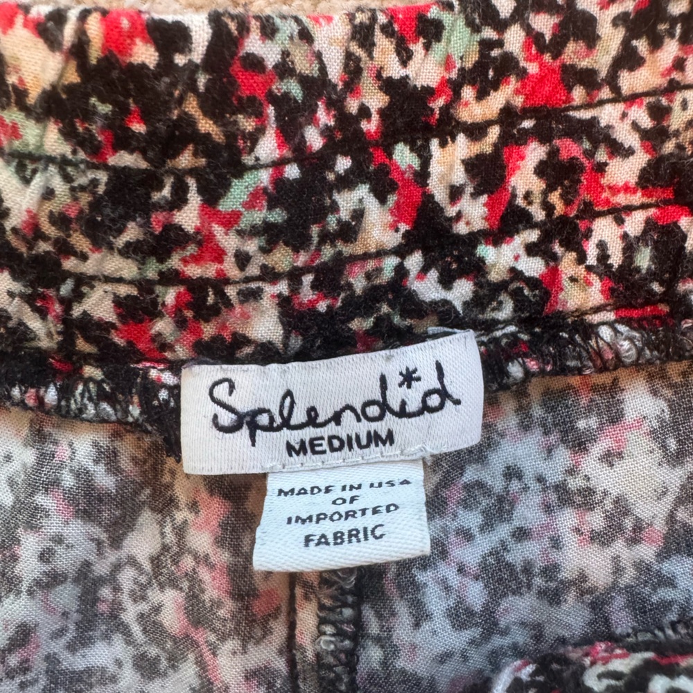 Splendid Multicolor Patterned Straight Leg Pants - image 2